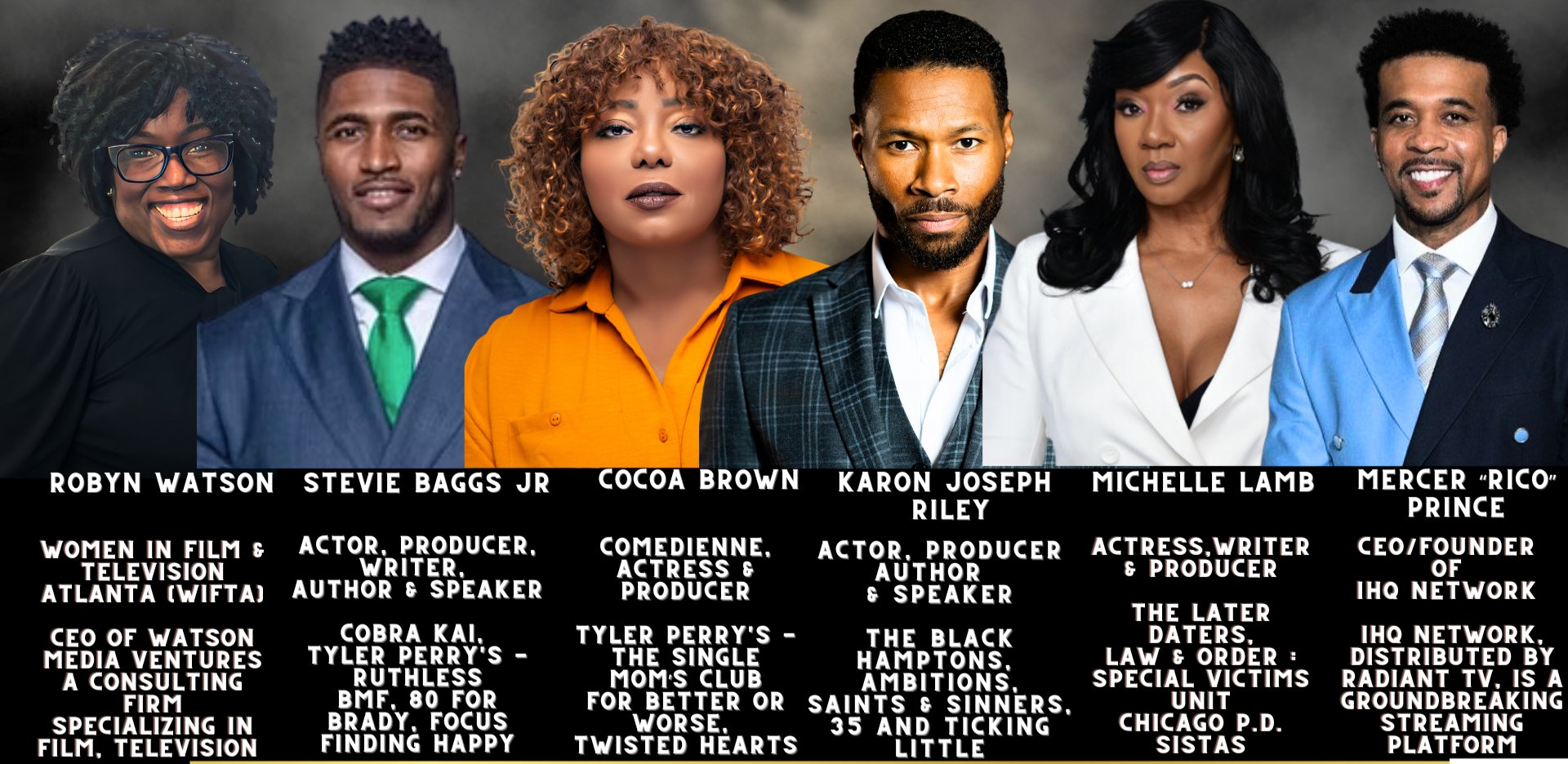 BBR Panelists — Arrington Foster, Cas Sigers, Ty Johnston-Chavis, Yung Joc, Leslie M Greene, Lucky Johnson