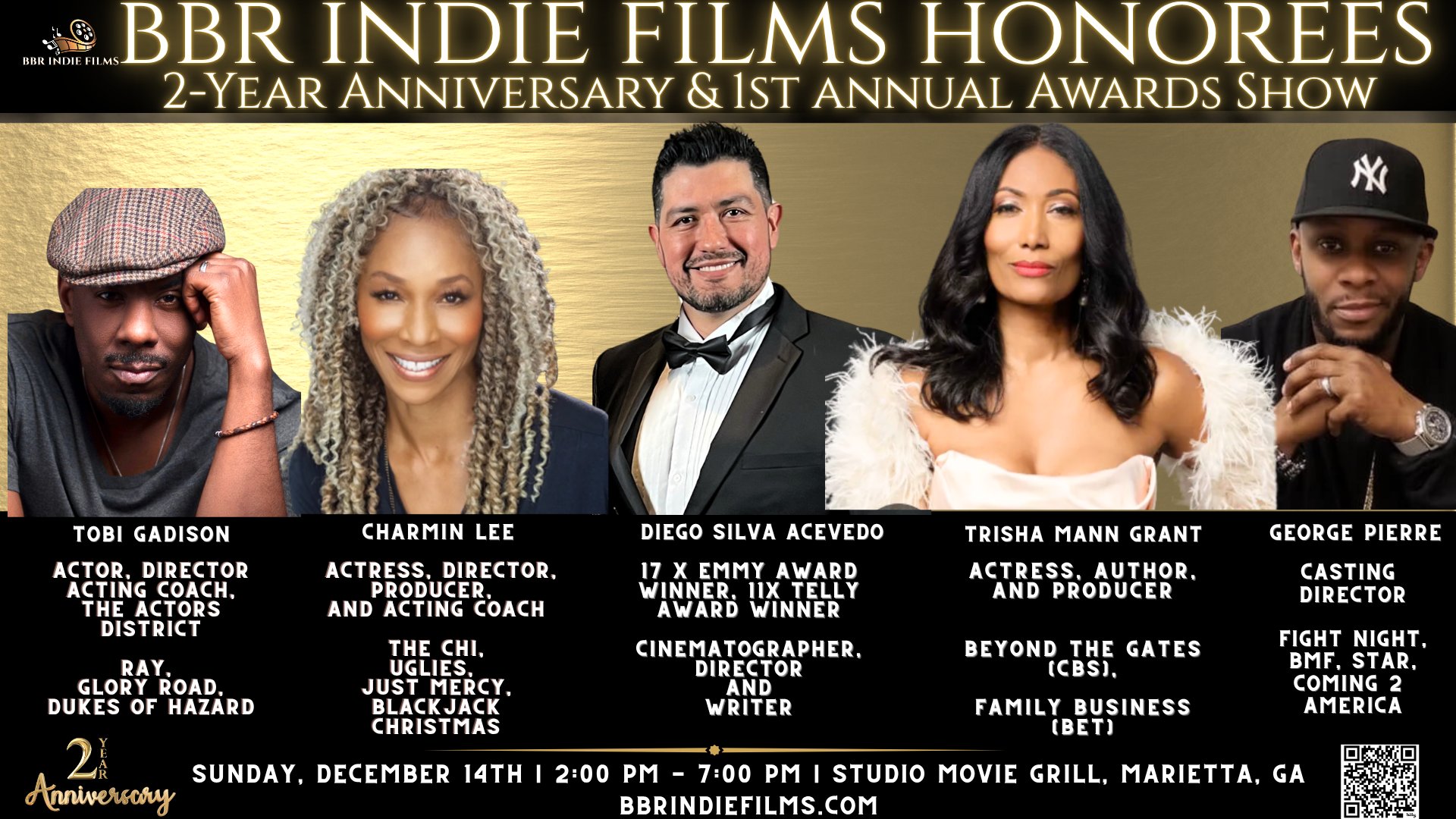 BBR Indie Films Honorees — Awards Show